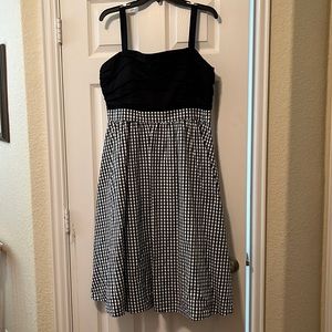 1901 Black Gingham Sundress